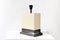 Vintage Rectangular Cream Ivory Resin Table Lamp by Jean-Claude Mahey, 1970s 1