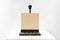 Vintage Rectangular Cream Ivory Resin Table Lamp by Jean-Claude Mahey, 1970s 2