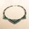 Art Deco Masonry Necklace attributed to Jakob Bengel, 1930s, Image 3
