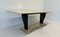 Italian Art Deco Brass and Black Lacquered Table attributed to Vittorio Dassi, 1940s, Image 5