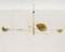 Italienische Mid-Century Deckenlampe mit Gegengewicht, 1960er 4