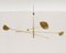 Italienische Mid-Century Deckenlampe mit Gegengewicht, 1960er 8