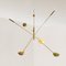 Italienische Mid-Century Deckenlampe mit Gegengewicht, 1960er 3
