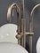 Art Deco Chrome Chandelier, 1930s 2