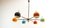 Space Age Chandelier with Adjustable Spheres, 1970s 10