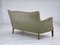 Danish Curved 2-Seater Sofa in Velour and Beech, 1960s 13