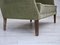 Danish Curved 2-Seater Sofa in Velour and Beech, 1960s 2