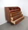 Nussholz Sekretär von Egon Ostergaard für SMI, Schweden, 1960er 13