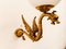 Brass Dragon Wall Light with Sphere Glass 9