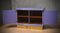 Mid-Century Violet and Brass Dry Bar, 1980s 4