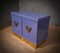 Mid-Century Violet and Brass Dry Bar, 1980s 9