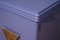 Mid-Century Trockenbar aus Violett & Messing, 1980er 7
