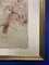 French School Artist, Attention, 6th Head, 1700s, Red Chalk on Paper, Framed 4