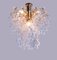 Murano Glass Flush Mount in Glass and Brass from Kalmar, 1960s, Image 2