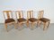 Chaises de Salle à Manger Art Déco Arts and Crafts, 1930s, Set de 4 2
