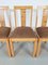 Art Deco Arts and Crafts Dining Chairs, 1930s, Set of 4 6