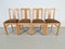 Art Deco Arts & Crafts Esszimmerstühle, 1930er, 4 . Set 17