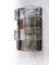 Amber Murano Glass and Chrome Wall Sconces by Carlo Nason for Mazzega, 1960s, Set of 2, Image 3