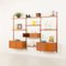 Mid-Century Scandinavian Teak Wall Unit by Torbjørn Afdal for Ringerike Møbel & Trevarefabrikk, Norway, 1960s, Image 3