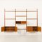 Mid-Century Scandinavian Teak Wall Unit by Torbjørn Afdal for Ringerike Møbel & Trevarefabrikk, Norway, 1960s, Image 5