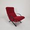 P40 Reclining Lounge Chair by Osvaldo Borsani for Tecno, 1950s 1