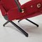 P40 Reclining Lounge Chair by Osvaldo Borsani for Tecno, 1950s 17