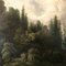 Large Animated Mountain Landscape with Architecture, Early 1700s, Oil on Canvas 11