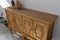 Danish Brutalist Oak Sideboard by Henning Kjærnulf for Nyrup Møbelfabrik, 1960s, Image 19