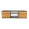Spectral Cl 1552 Glass Wood Metal Sideboard Black Brown Grey Lowboard Mediaboard 19