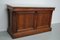 Antique French Pitch Pine and Marble Shop Counter 9