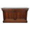 Antique French Pitch Pine and Marble Shop Counter 1