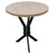 Round Outdoor Terrace Stone Top Table, France, 1930s 1