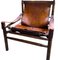 Set de Fauteuils Safari en Cuir de Buffle dans le style d'Arne Norell par Arne Norell, 1970s 3