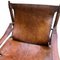 Set de Fauteuils Safari en Cuir de Buffle dans le style d'Arne Norell par Arne Norell, 1970s 4