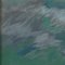 Sula Repani, Abstract Seascape, Oil Painting on Wood, 2024, Framed 2