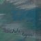 Sula Repani, Abstract Seascape, Oil Painting on Wood, 2024, Framed 4