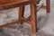 Scandinavian Cabinetmaker Table and Benches in Pine, 1940s, Set of 3 9