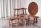Scandinavian Cabinetmaker Table and Benches in Pine, 1940s, Set of 3 4