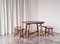 Scandinavian Cabinetmaker Table and Benches in Pine, 1940s, Set of 3 8