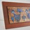 Mid-Century Italian Enamel Art Panel, 1950s, Image 6