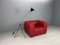 Red Leather Club 1910 Chair by Josef Hoffmann for Wittmann 14