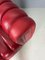 Red Leather Club 1910 Chair by Josef Hoffmann for Wittmann 13