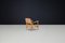Mid-Century Sculpted Armchair in Oak and Rattan attributed to Børge Mogensen for Fredericia, France, 1950s, Image 8