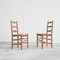 Mid-Century Oak and Rush Chairs, 1950s, Set of 6 7