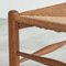 Mid-Century Oak and Rush Chairs, 1950s, Set of 6 12