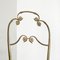 High Back Chiavari Chair in Brass and Embroidery, 1960s 3