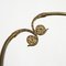 High Back Chiavari Chair in Brass and Embroidery, 1960s 8