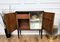 Moderner italienischer Mid-Century Nussholz & Spiegelmosaik Trockenbar Schnapsschrank, 1950er 8