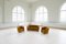 Schwedische Art Deco Stühle und Sofa aus Samt, 1930er, 3er Set 17
