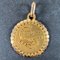 Großer Französischer Perroud Skorpion Sternzeichen Starsign 18 Karat Gelbgold Anhänger, 1930er 2